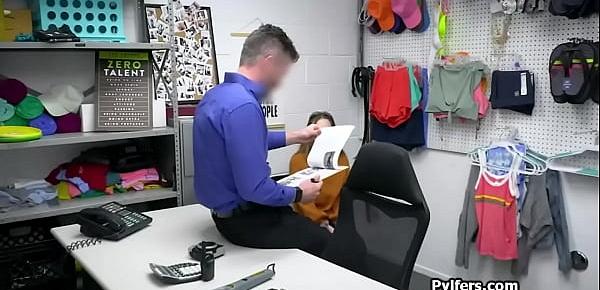  Two cocks sloppy blowjob at the office by suspect